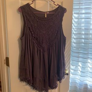 Lace tank top
